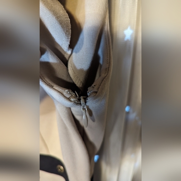 Calvin Klein Light Tan Beige and Black Dress Size 8 - Picture 11 of 11